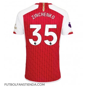 Arsenal Oleksandr Zinchenko #35 Primera Equipación 2023-24 Manga Corta